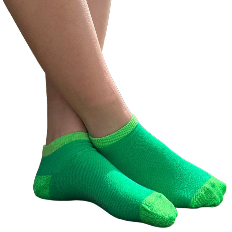 Humphrey Law Fine Merino Ankle Sock bright green