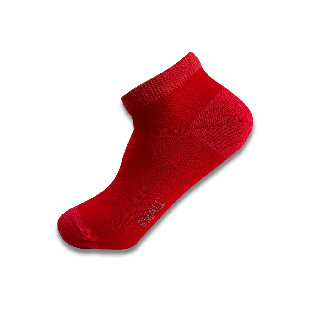 Humphrey Law Fine Merino Ankle Sock red