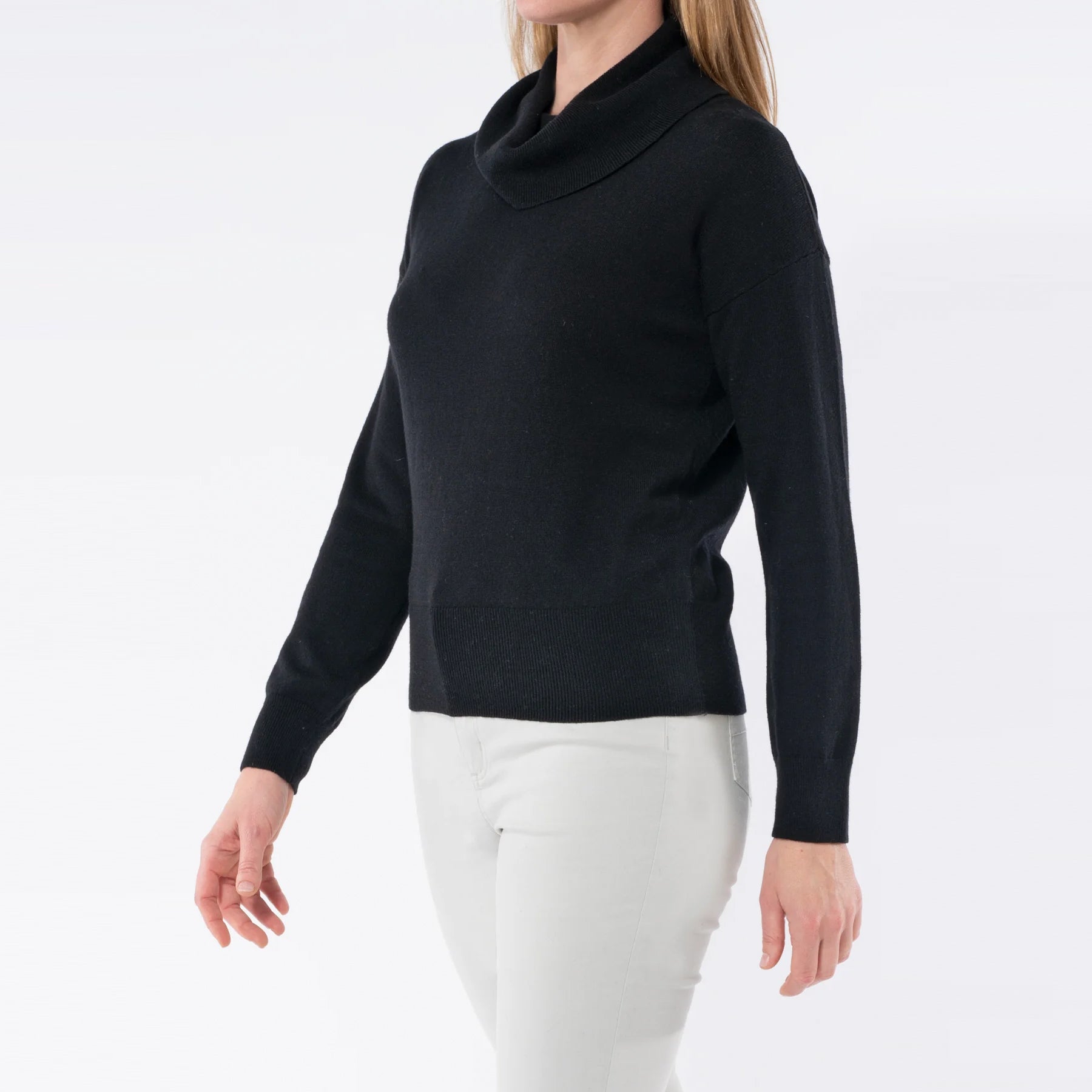 Jump Cowl Neck Pullover