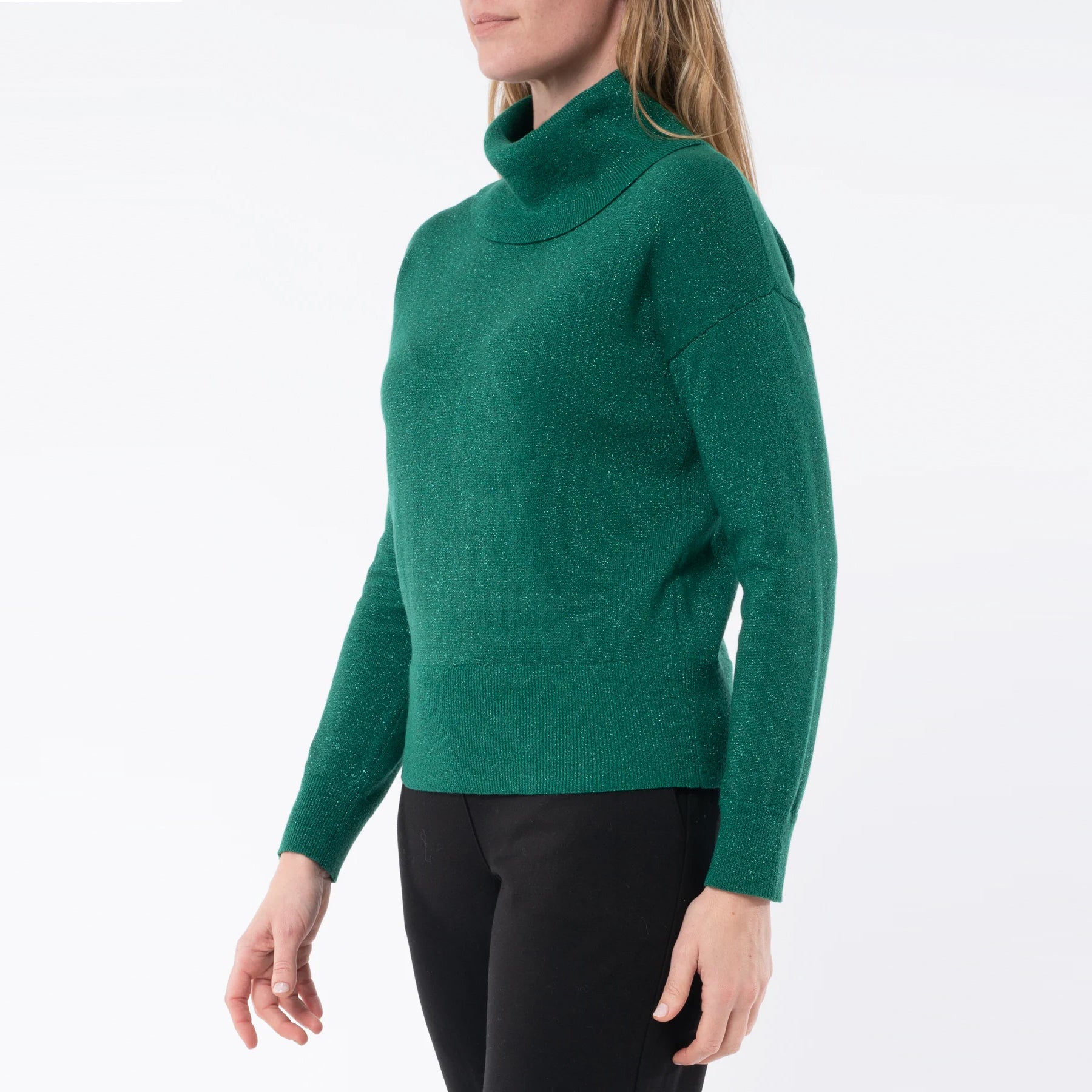 Jump Cowl Neck Pullover