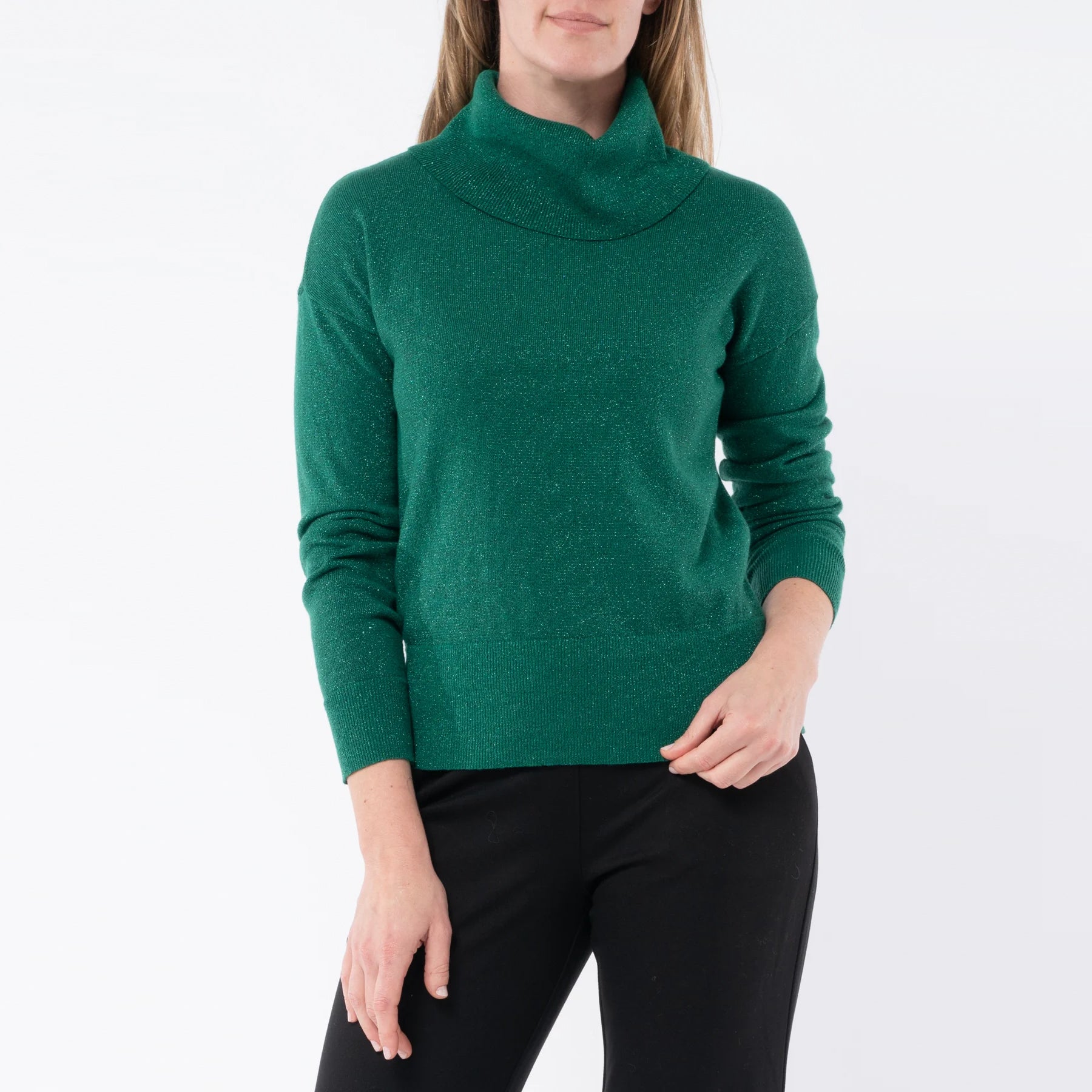 Jump Cowl Neck Pullover