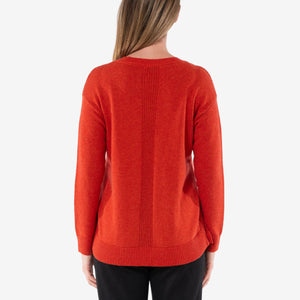 Jump Side Button Pullover