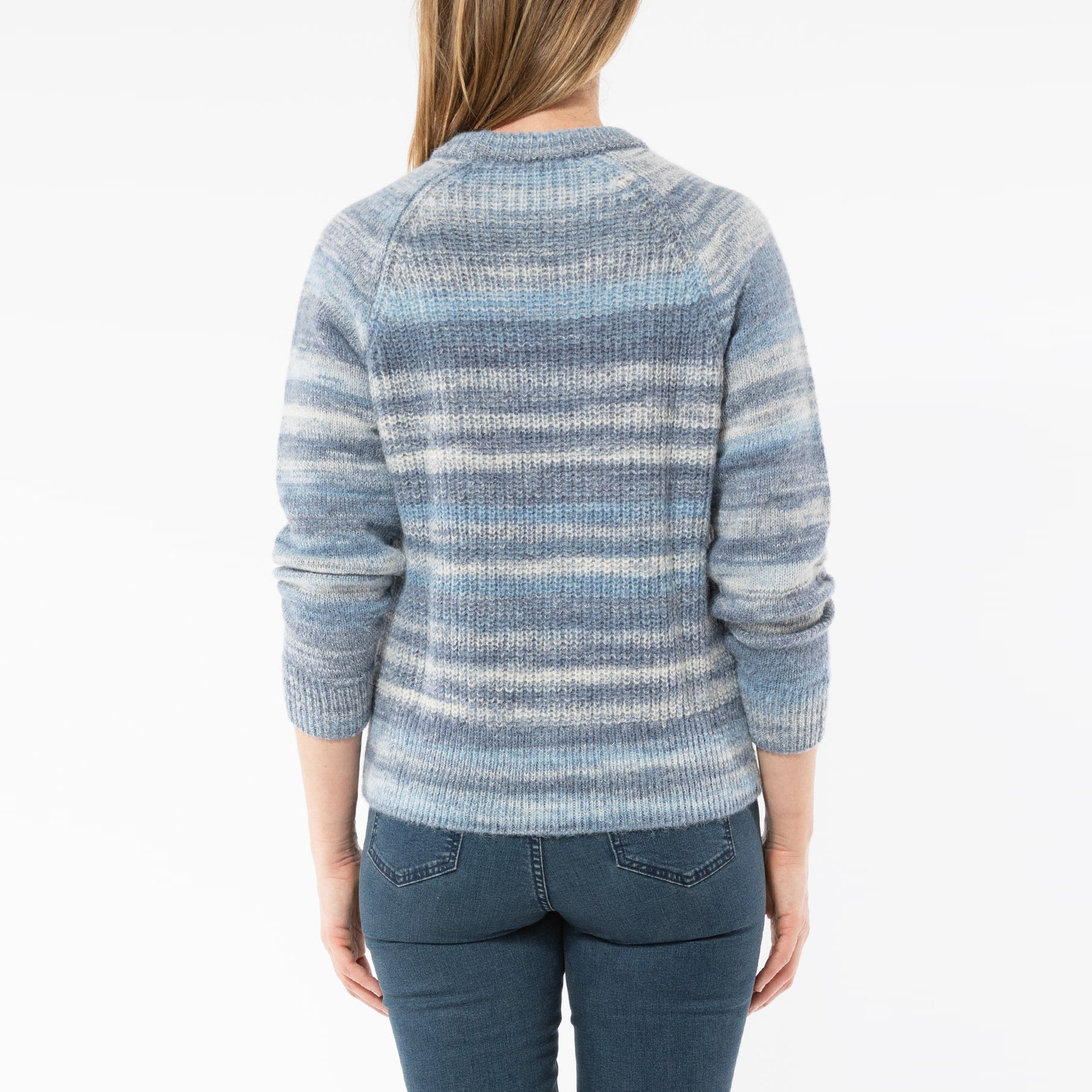Jump Space Dye Pullover blue