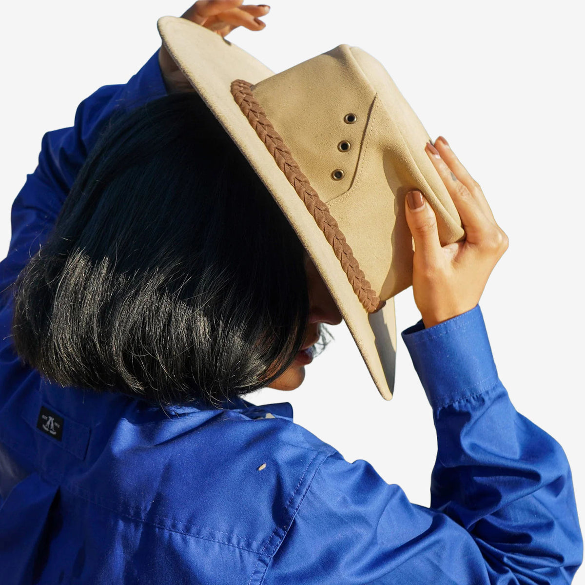 Kakadu Alice Suede Leather Hat
