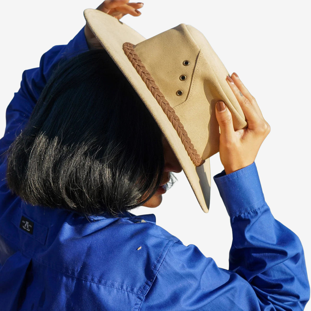 Kakadu Alice Suede Leather Hat