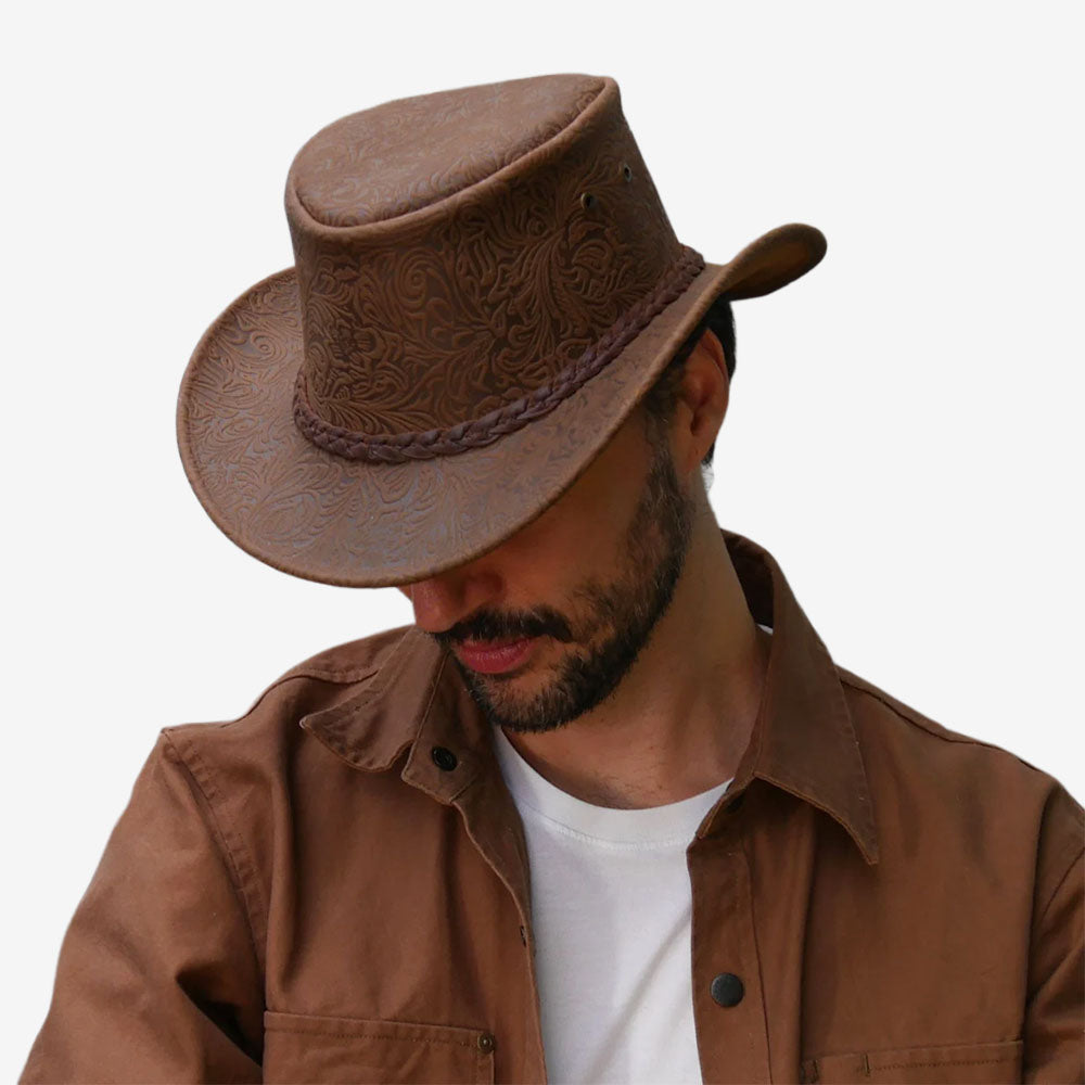 Kakadu Cordoba Leather Hat 19H33