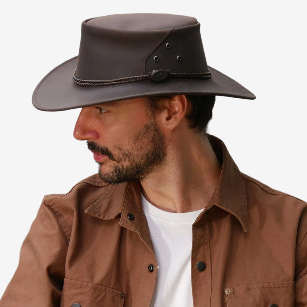 Kakadu Mallacoota Leather Hat