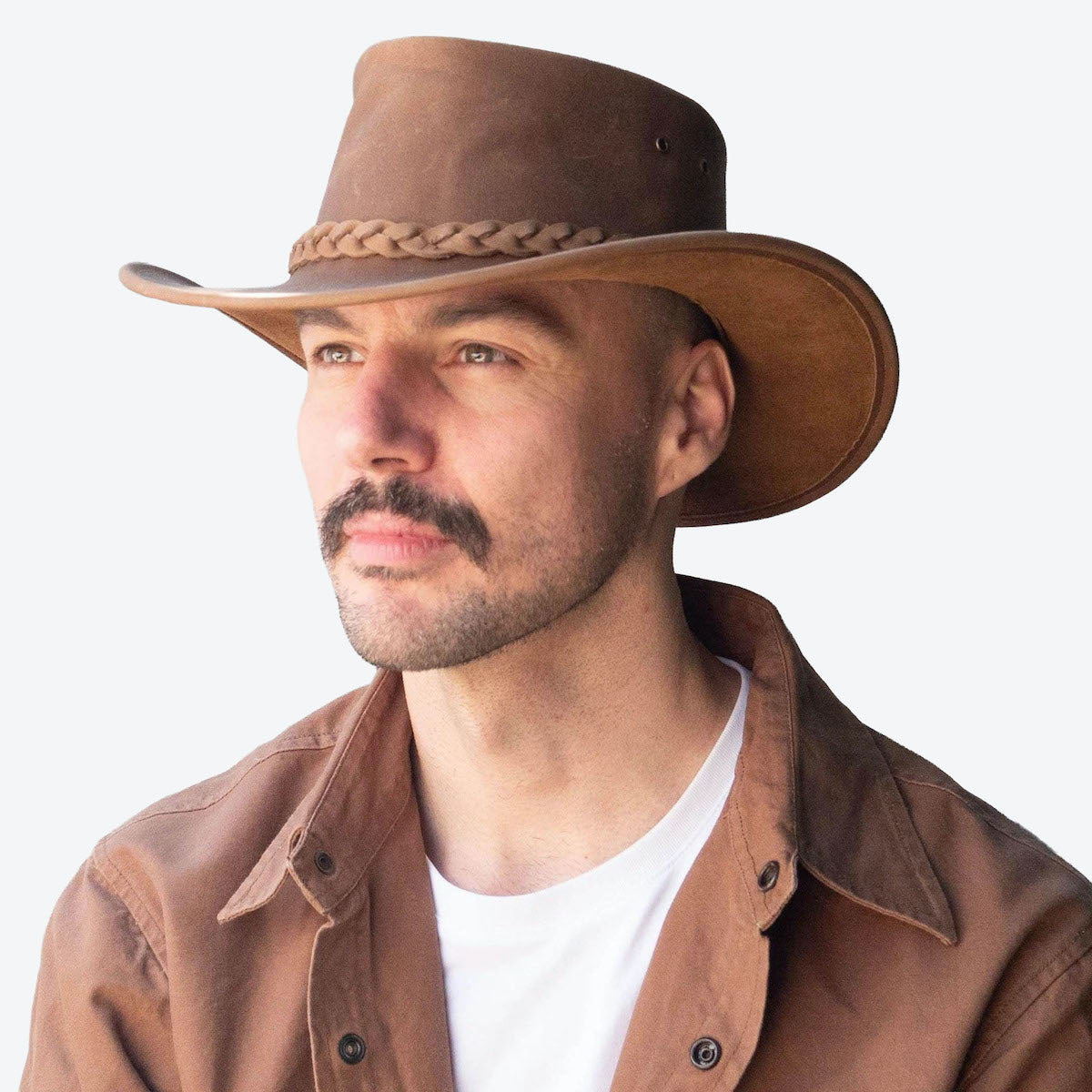 Kakadu Nullabour Leather Hat