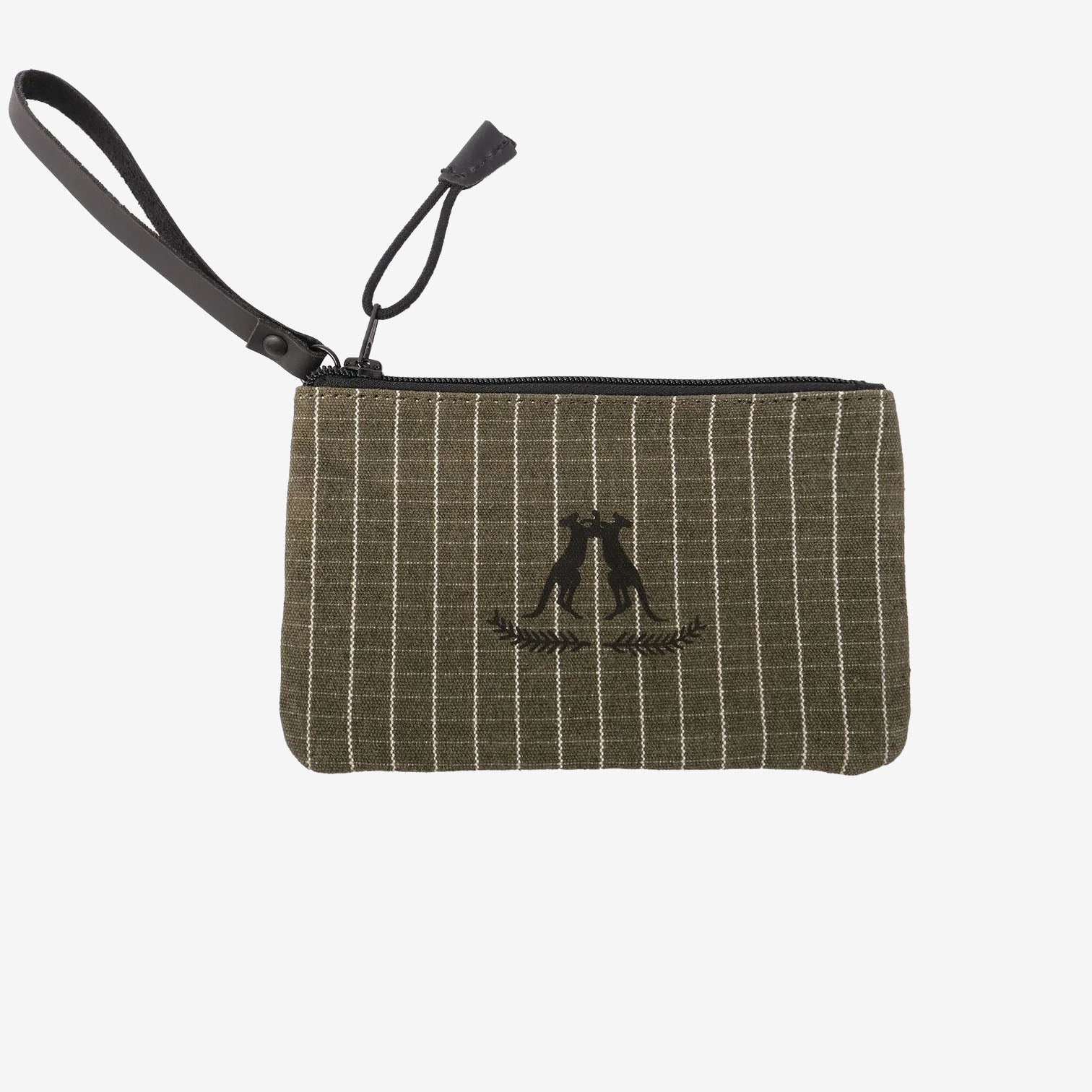 Kakadu Zip Pouch green