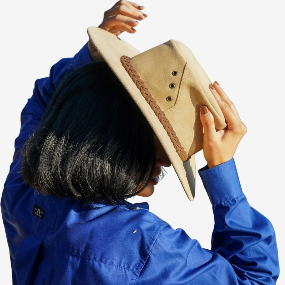 Kakadu Alice Suede Leather Hat