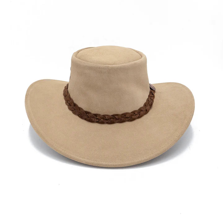 Kakadu Alice Leather Hat sand