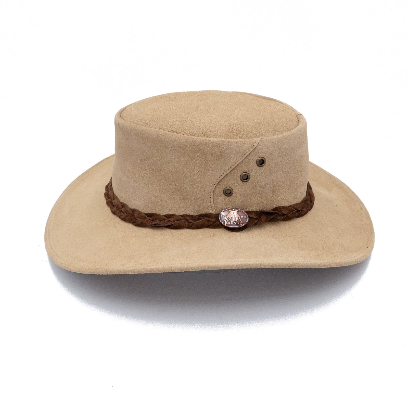 Kakadu Alice Leather Hat sand