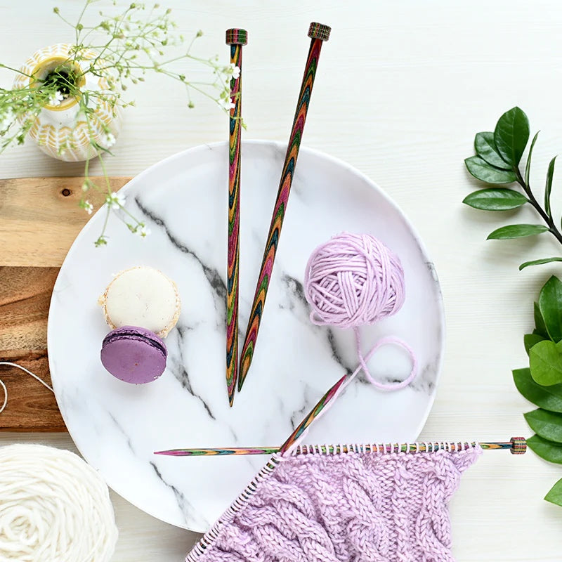 KnitPro Symfonie Wood Straight Knitting Needles