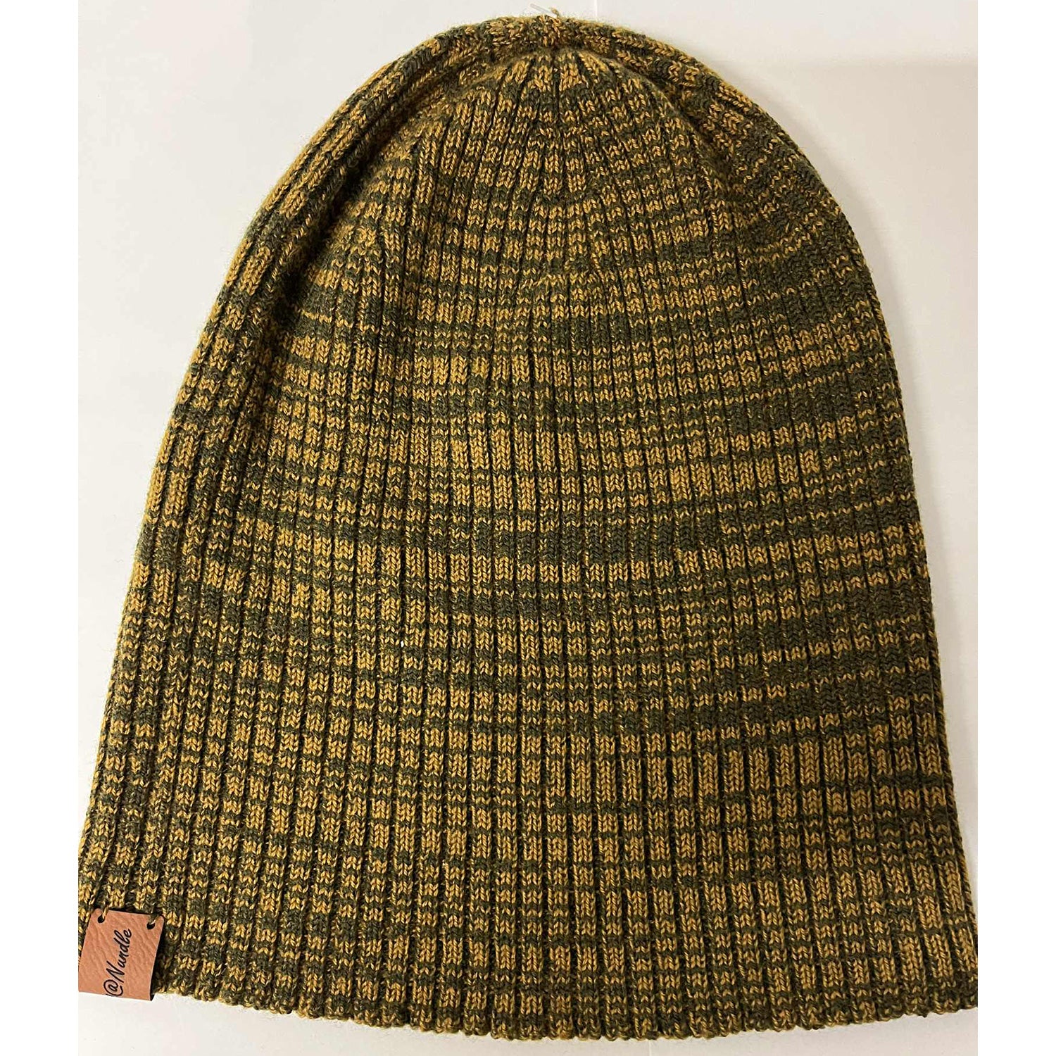 Knitted@Nundle Ribbed Melange Beanie