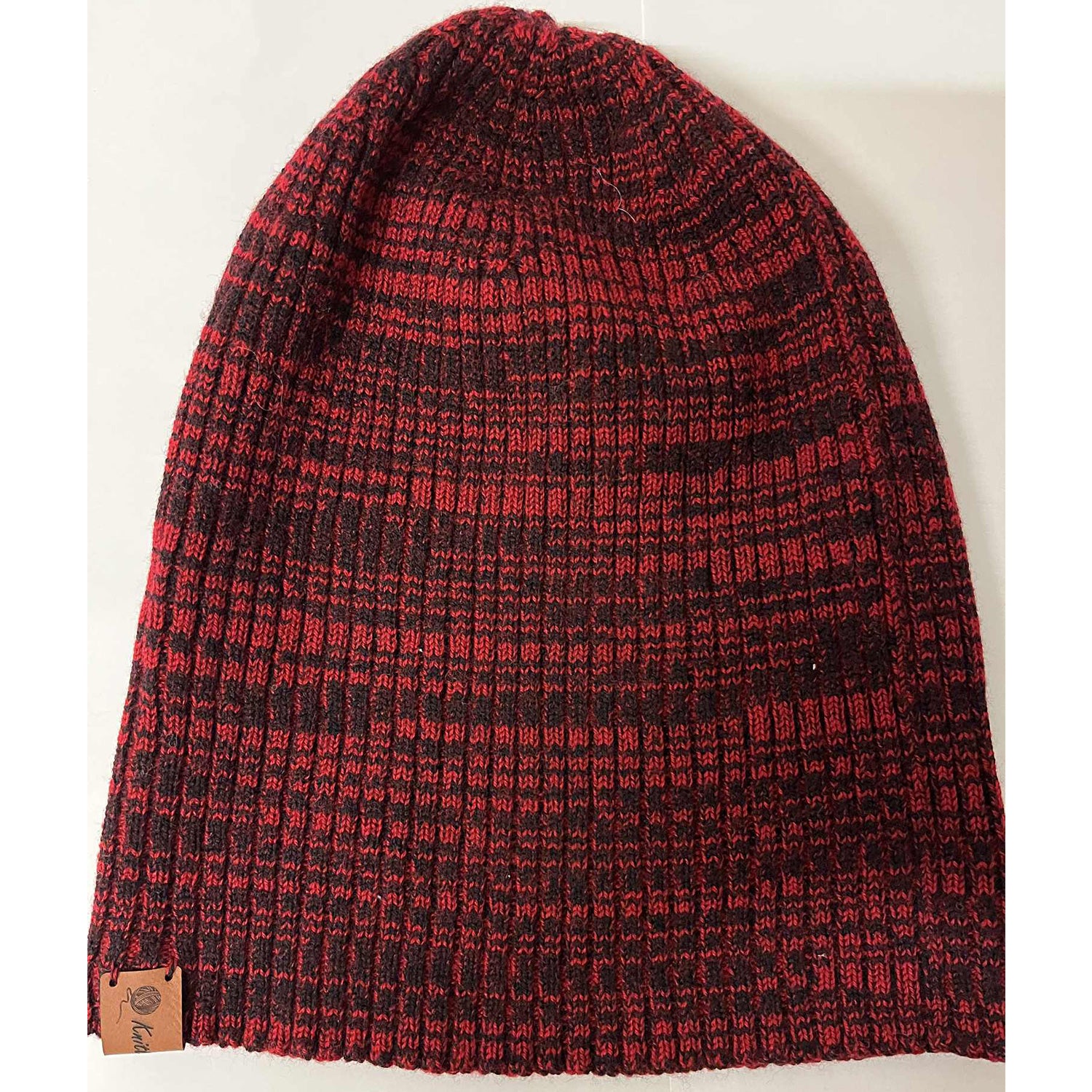 Knitted@Nundle Ribbed Melange Beanie
