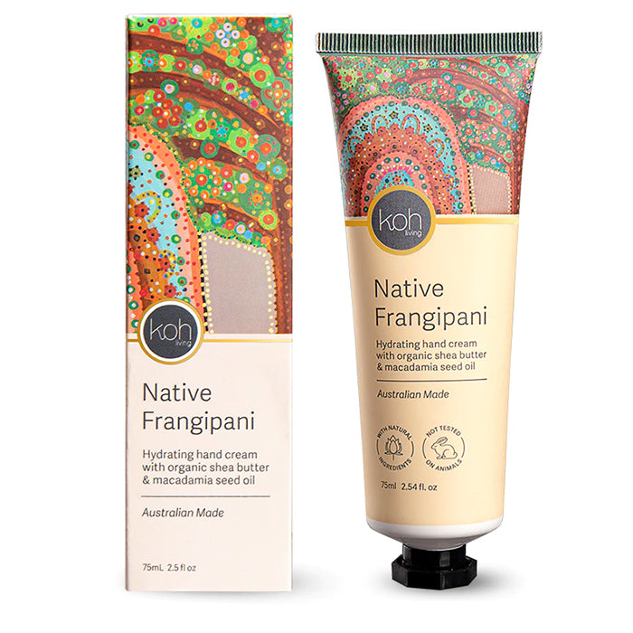 Koh Living Hydrating Hand Cream native frangipani