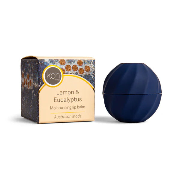 Koh Living Moisturising Lip Balm - Lemon & Eucalyptus