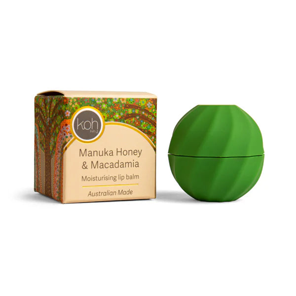 Koh Living Moisturising Lip Balm - Manuka Honey & Macadamia