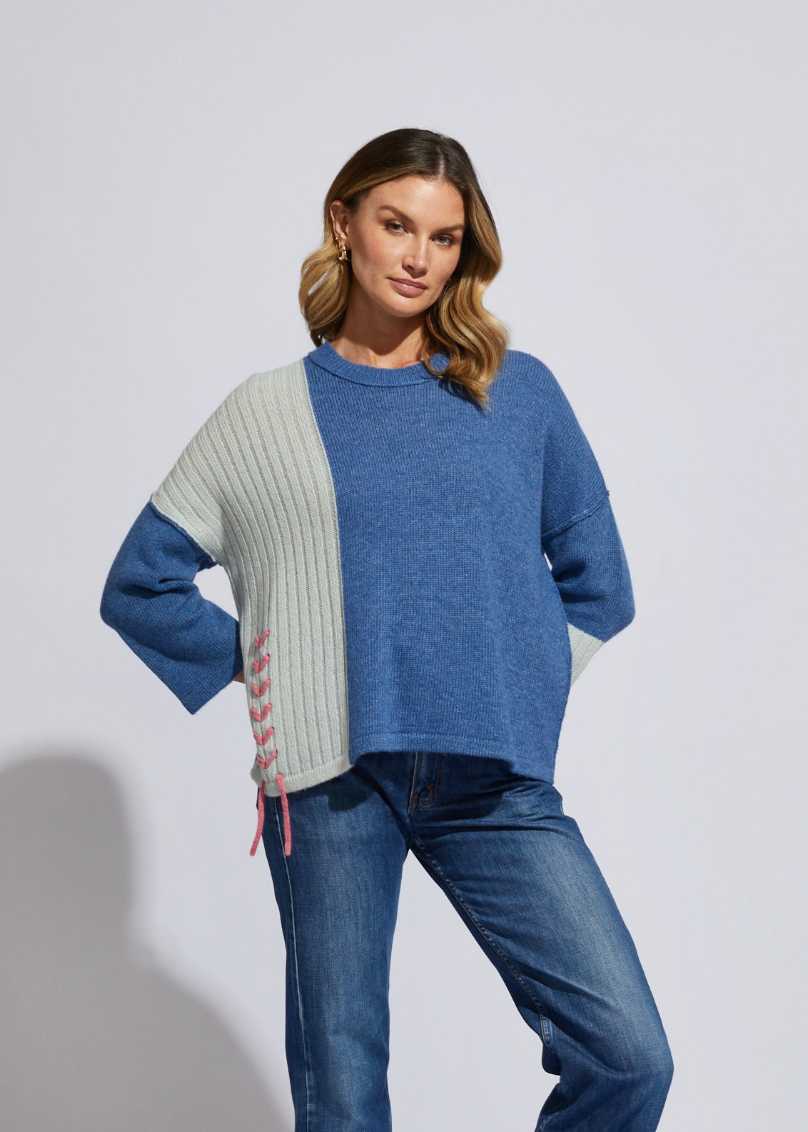 LD&Co. Lace up Jumper