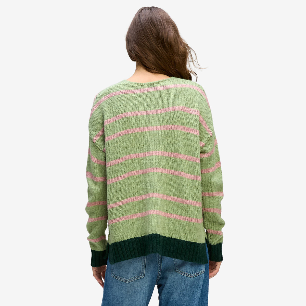 LD&Co. Cozy V-Neck forrest
