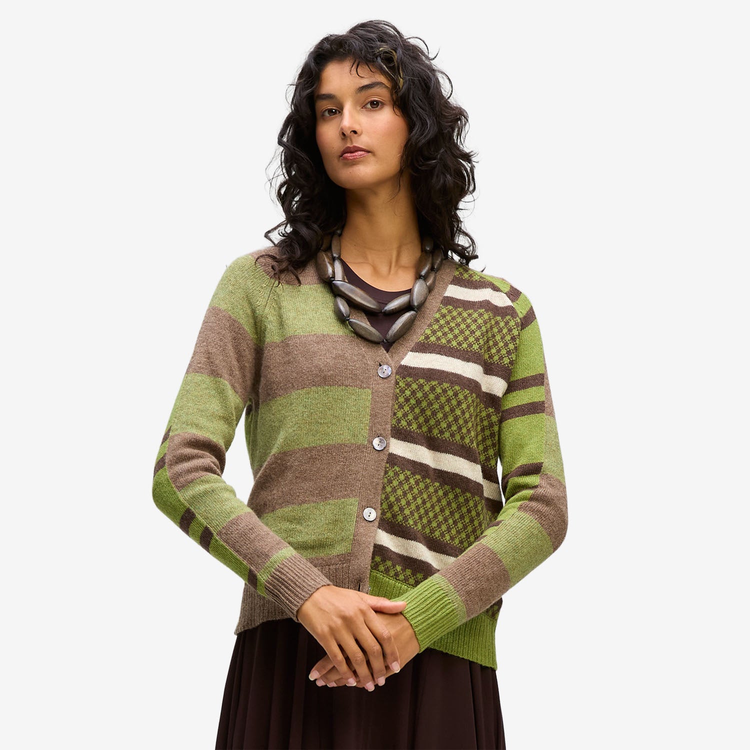 LD&Co. Groove Stripe Cardi