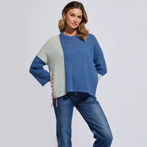 LD & Co. Lace up Jumper