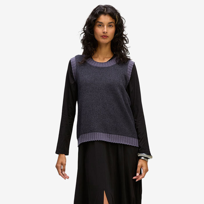 LD&Co. Pattern Vest black