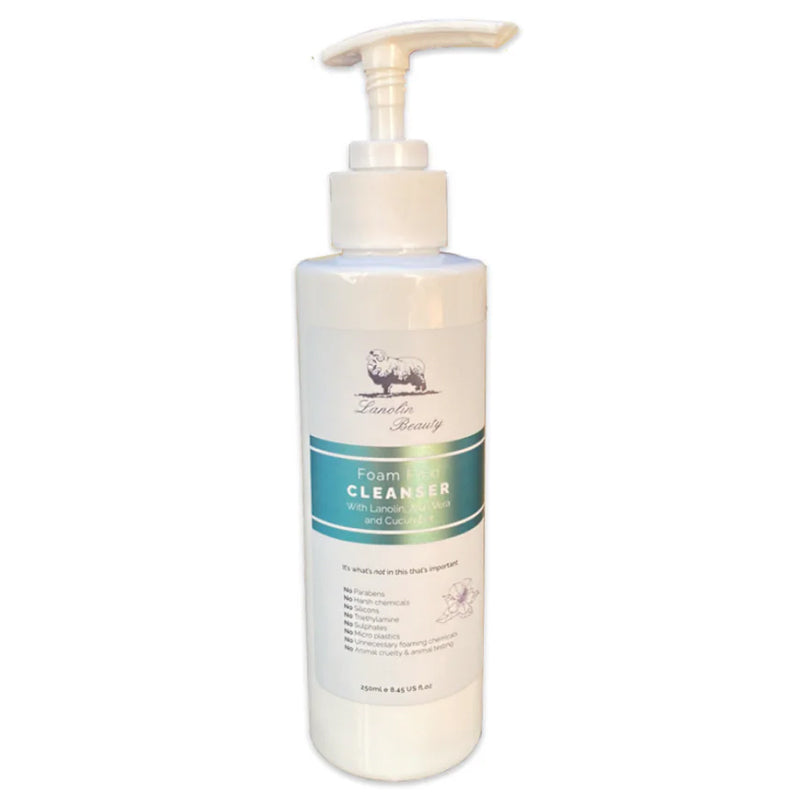 Lanolin Beauty Foam Free Cleanser 250ml