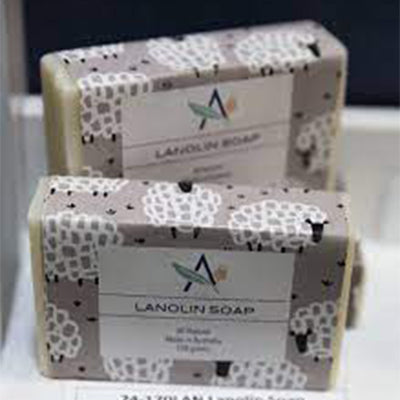Lanolin Soap with Sheep Wrap