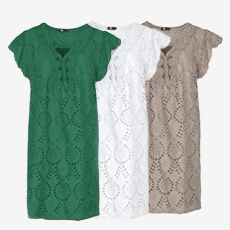 M-Made in Italy V Neck Short Dress