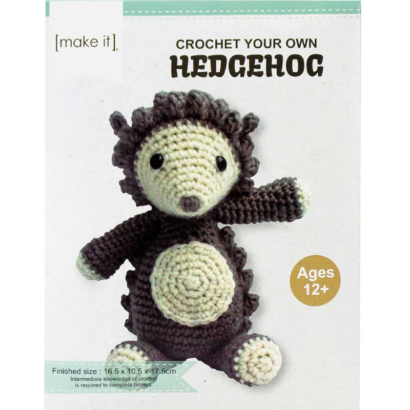 Make It Crochet Kit Hedgehog