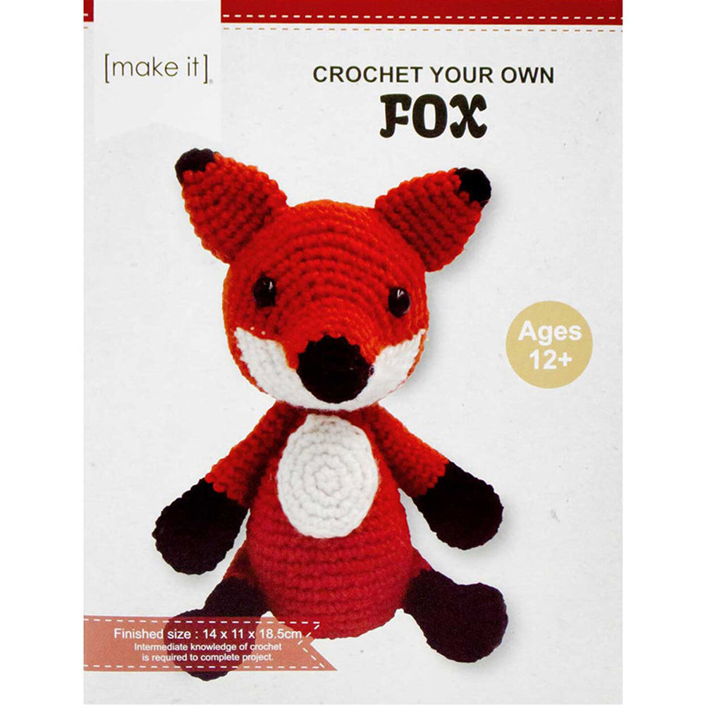 Make It Crochet Kit Fox