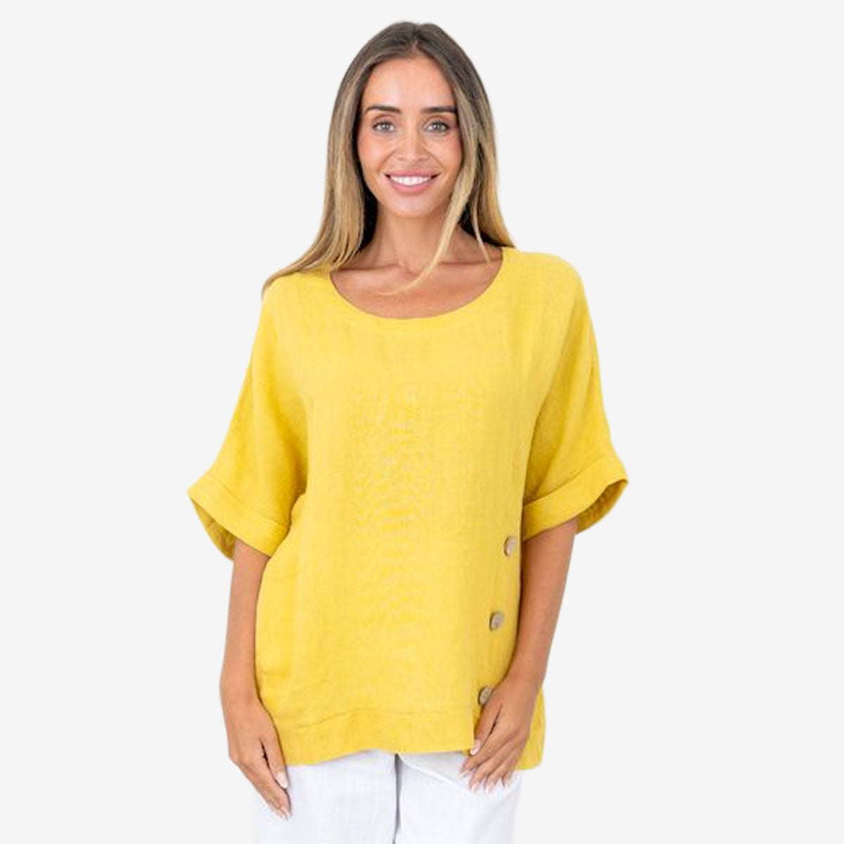 Maglia Justine Linen Top