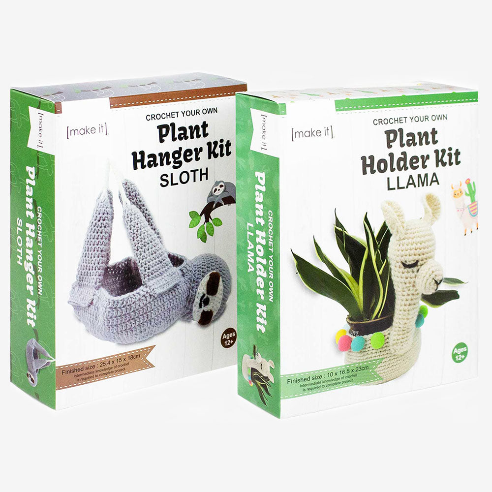 Make It Crochet Plant Holder Kit