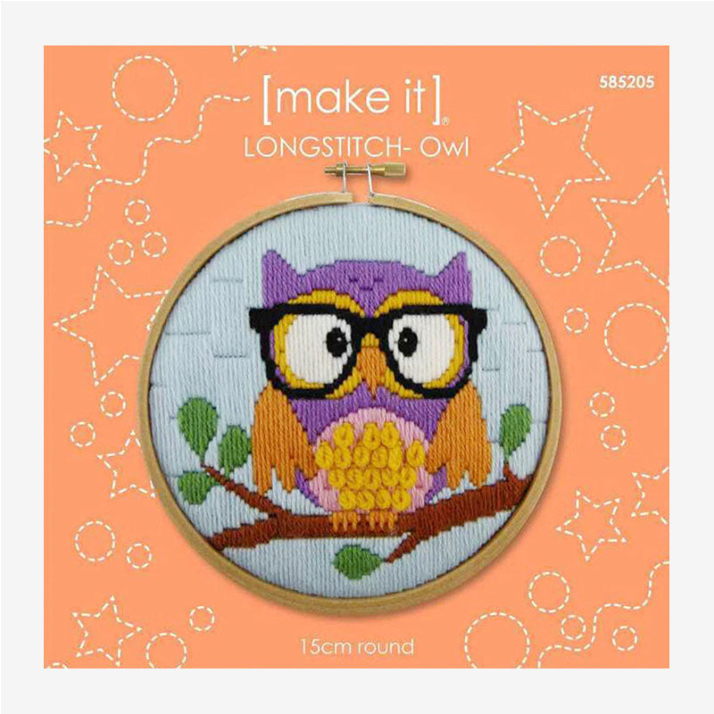 Make it Long Stitch owl