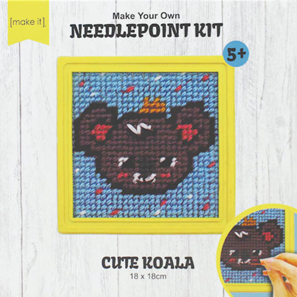 Make it Needlepoint Kit - Kids Craft Corner - Nundle Woollen Mill