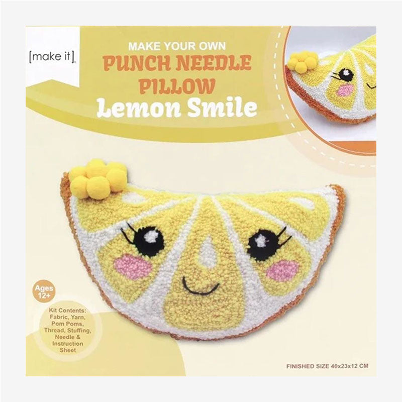 Make it Punch Needle Pillow