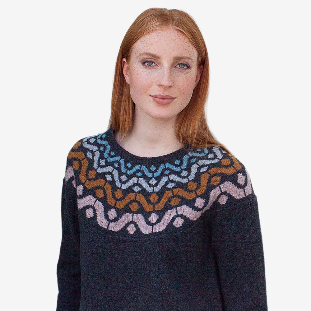 Mansted Vonda Lambswool Yoke Crew