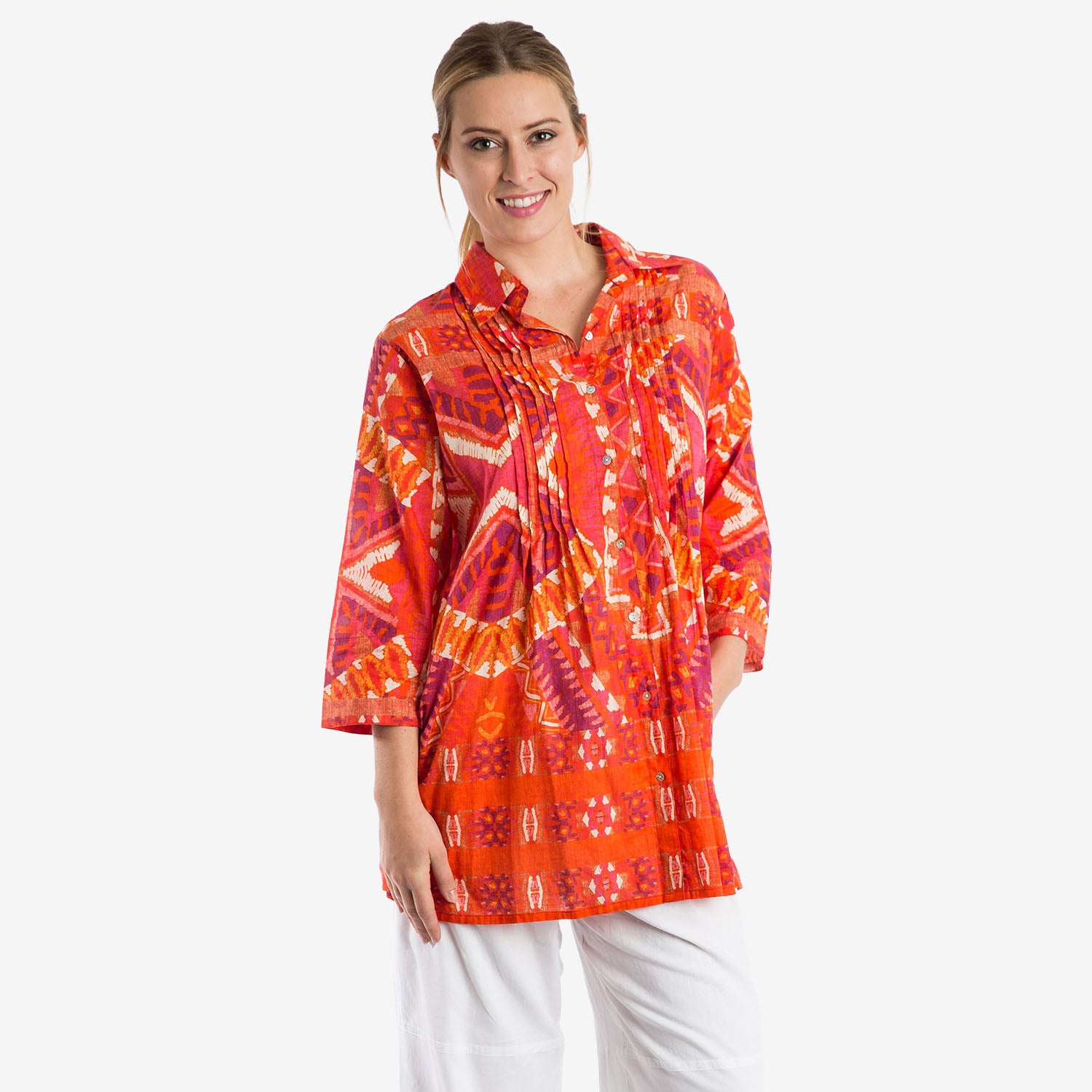 Mozaic Maroochy Collared Shirt