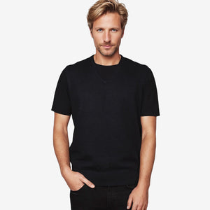 Ansett Fine Merino Slip On Vest black