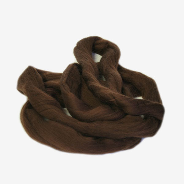 Merino Wool Top Brown 450g