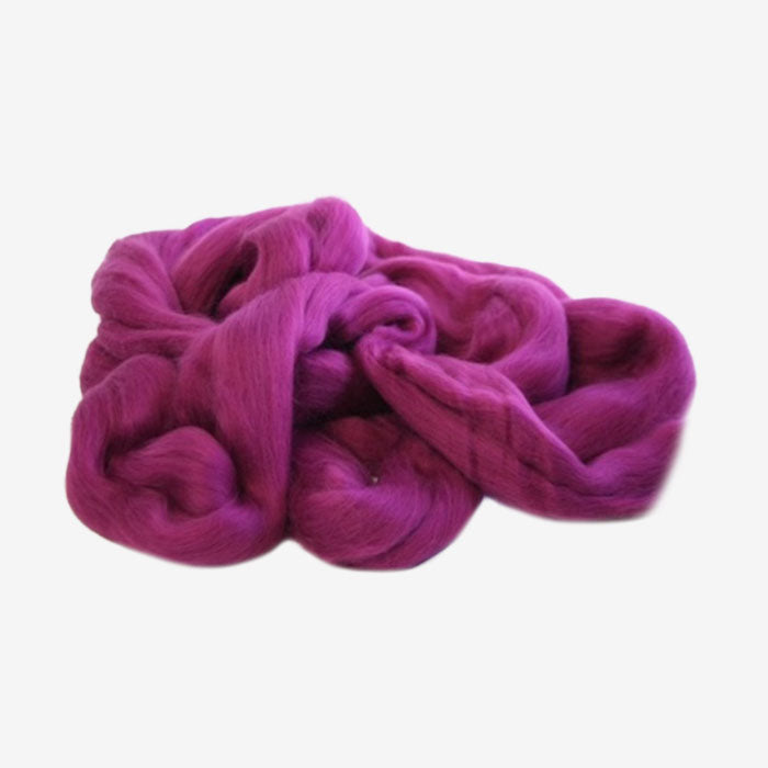 Merino Wool Top Cerise 450g