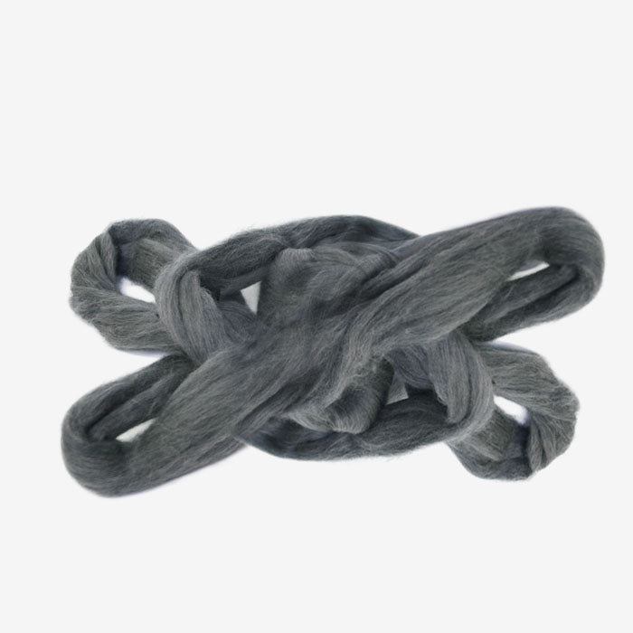 Merino Wool Top Dark Grey