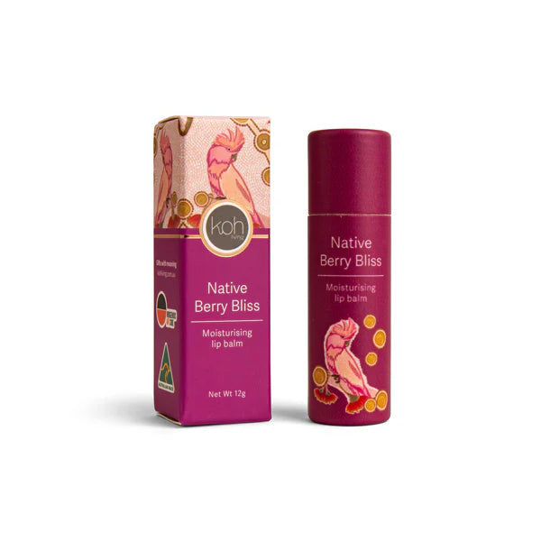 Koh Living Lip Balm Stick - Native Berry Bliss