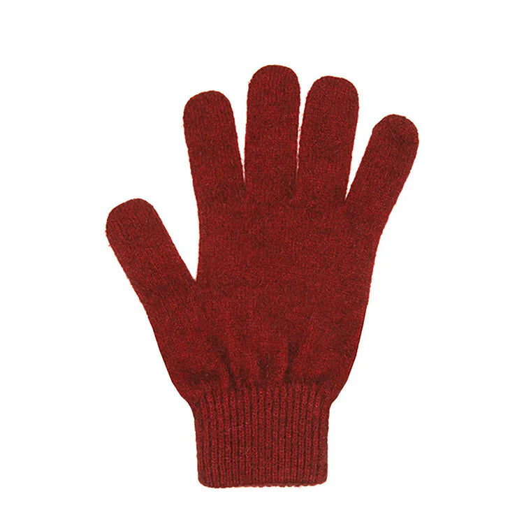 Native World Possum Blend Gloves berry