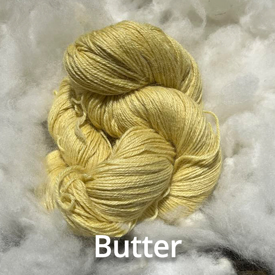 Nundle 4ply Baby Alpaca 100g butter