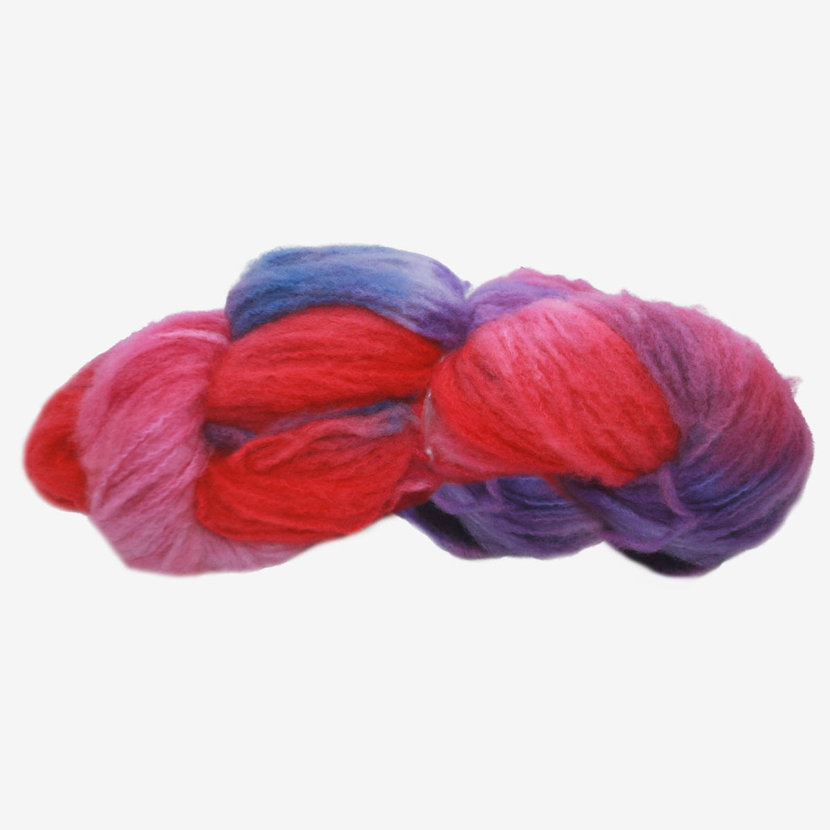 Nundle Hand Dyed Brushed Merino 100g jacaranda