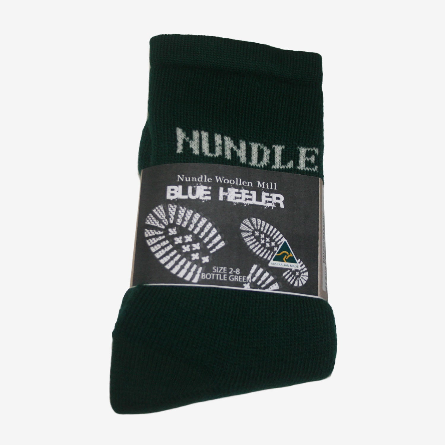 Nundle Socks Bottle Green