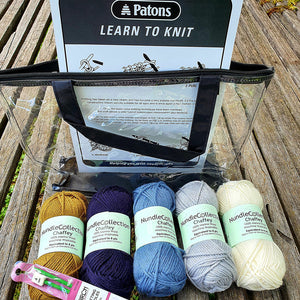 Nundle Woollen Mill Learn to Knit Kit Dapper