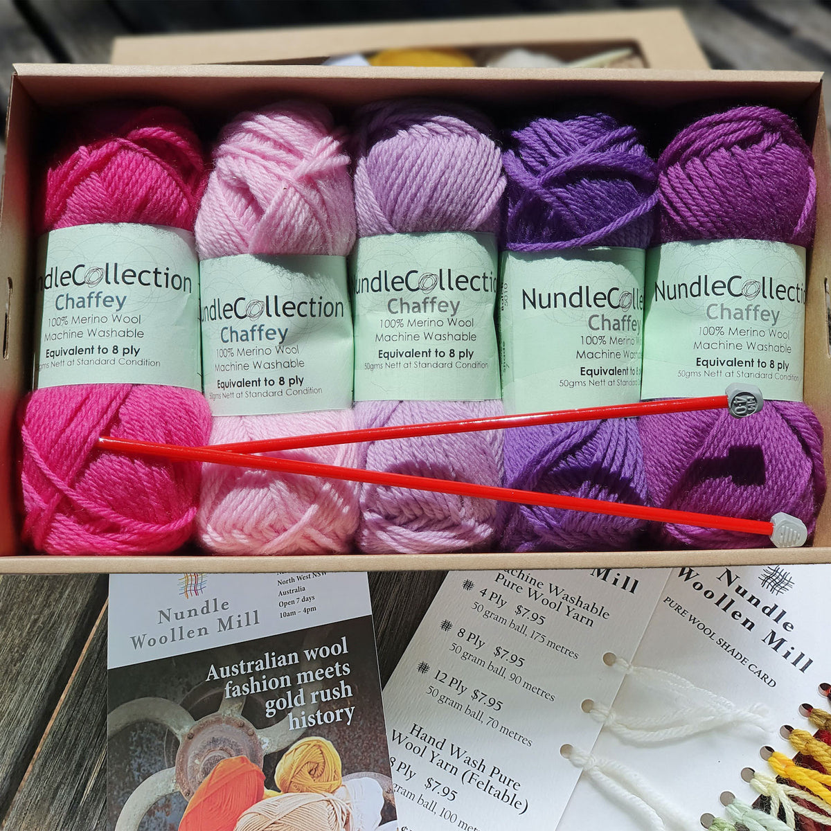 Nundle Woollen Mill Tempter Box Lolli Polly